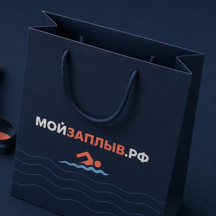 Фирменный пакет МОЙЗАПЛЫВ.РФ