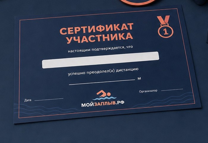 Именной сертификат участника